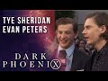 Evan Peters and Tye Sheridan team up on the X-Men: Dark Phoenix red carpet premiere!