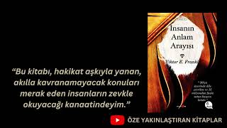 İnsanın Anlam Arayışı ‐ Sesli Kitap Özeti