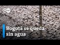 Alarmantes niveles de los embalses de Bogotá causan racionamientos de agua