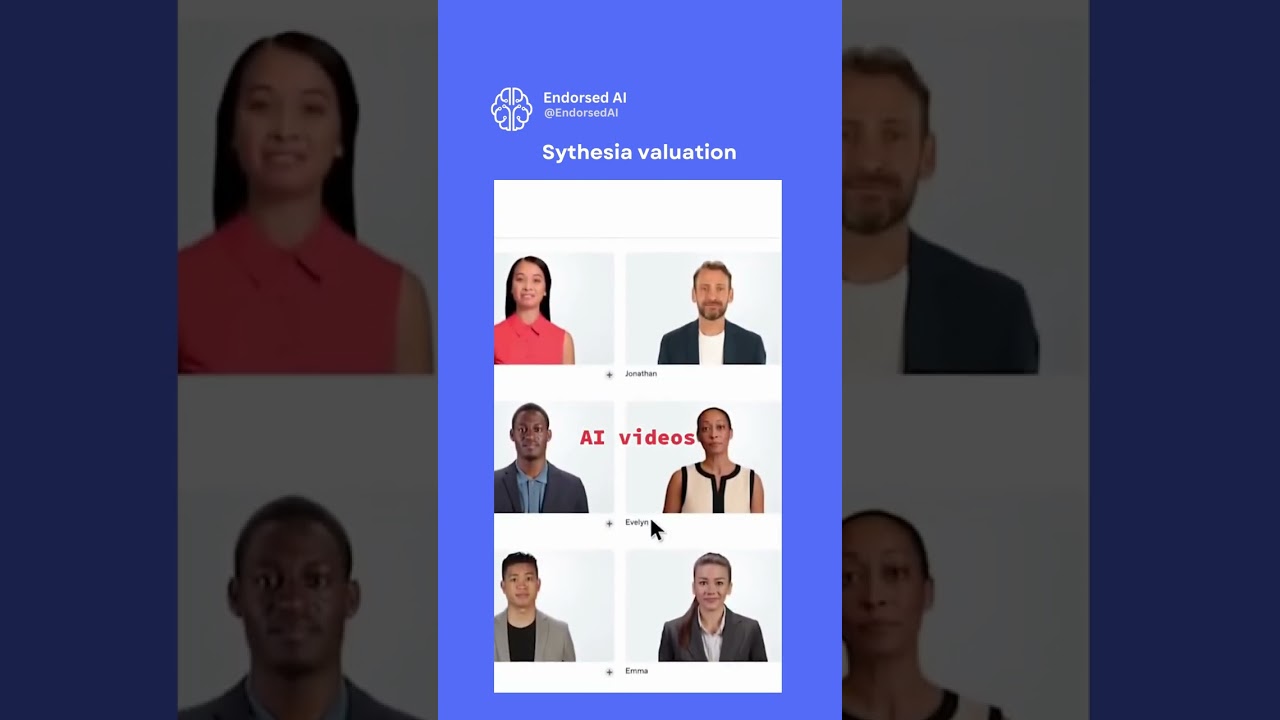 Synthesia's soaring valuation: the AI star of the show! 💰🌟 