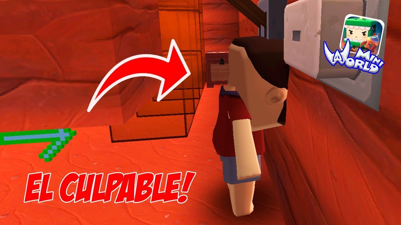 EL PEQUEÑO CULPABLE 😅 - MINI WORLD ESPAÑOL - MINI WORLD BLOCK ART