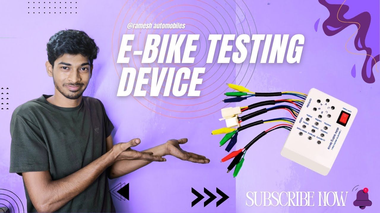 How to Use EV Testing Device | Hall Sensor Testing | Controller & Throttle Testing | 