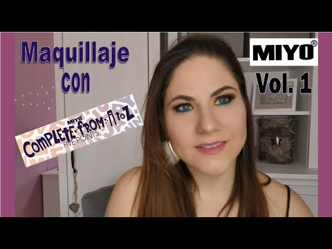MAQUILLAJE CON MIYO Complete from A to Z - YouTube