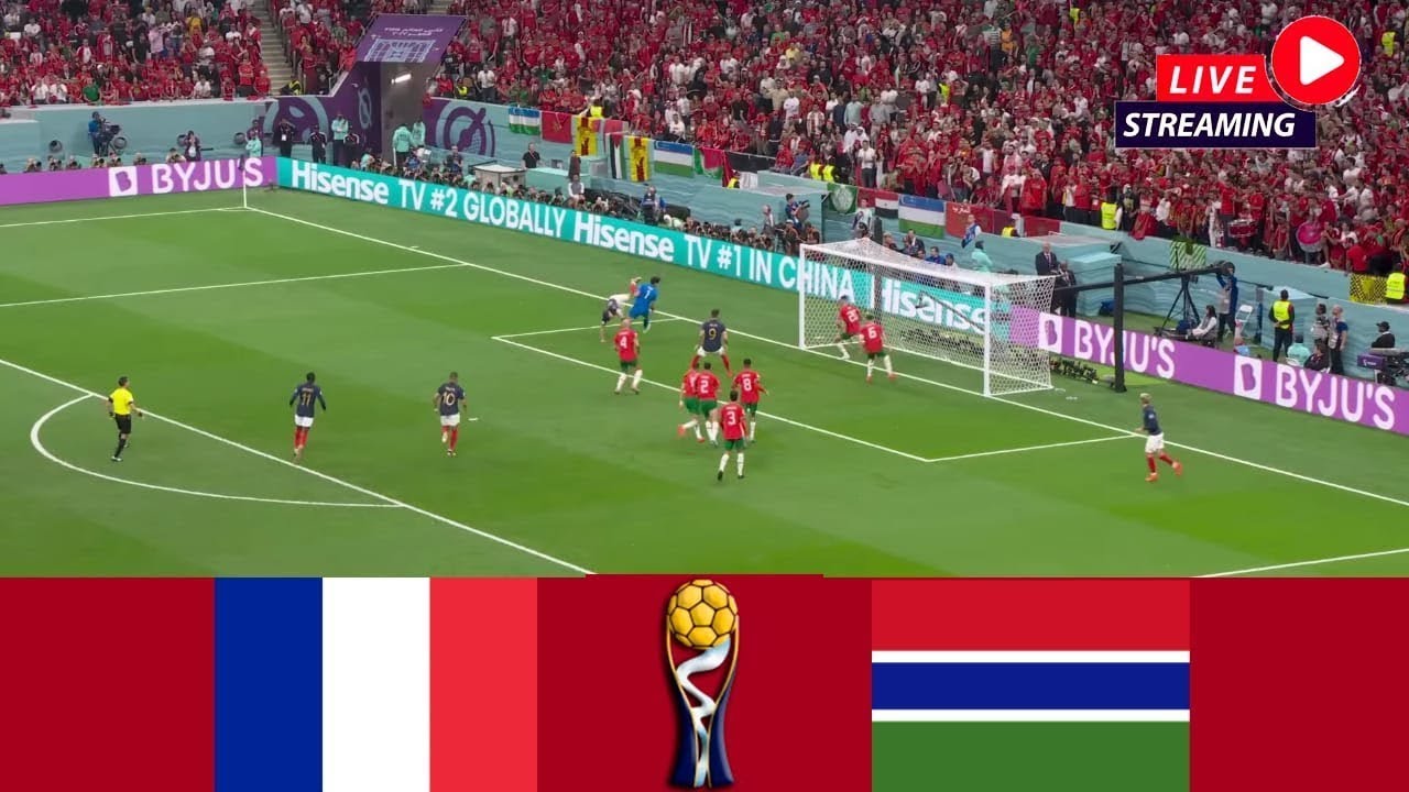 🔴 LIVE : France U20 vs Gambia U20 | U-20 World Cup | Live Score Watch ...