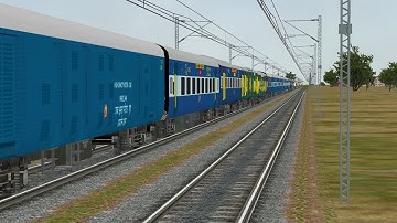 MSTS Indian Railways | ICF Coach Parade | MSTS OPENRAILS