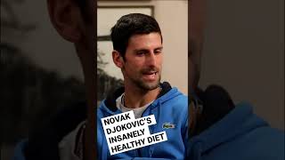 Novak Djokovic’s insanely healthy diet