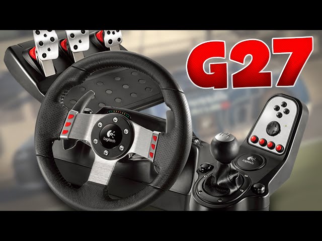 Unboxing Logitech G27 Racing Wheel Volante G 27 