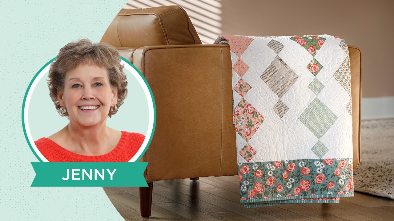 Make a Chandelier Quilt with Jenny Doan of Missouri Star (Video Tutorial)  