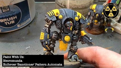 Paint With Us: Necromunda Palanite Enforcer 