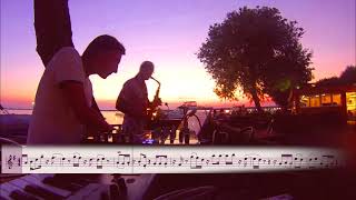 Sax & Dj - Improvisation at Sunset and sheet music for Saxophone Alto