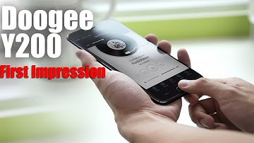Doogee Y200 New Smartphone with Fingerprint Recognition
