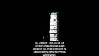 Bu Wagiah vs Rangga  janc0k bacot iki