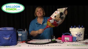 How to inflate Anagram Foil Cubez Balloon
