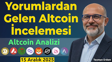 Yorumlardan Gelen Altcoin İncelemesi - Copy Tradeden Uzak Durun! - 15 Aralık 2025