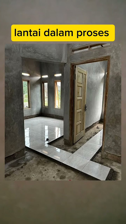 lantai dalam proses #rumah #video