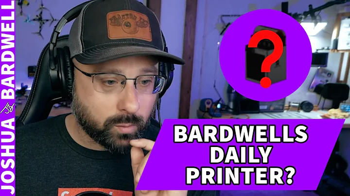 What 3D Printer Does Bardwell Use As a Daily? - FP...