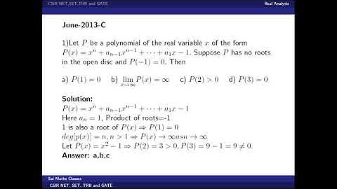 CSIR NET MATHEMATICS,SET,POLY TRB,PG TRB,GATE, #Solutions_for_RealAnalysis,#Real_Analysis,#June_17_C