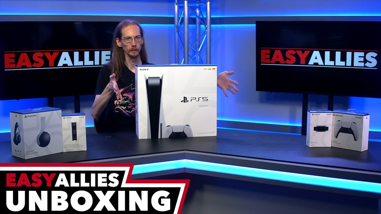 PS5 unboxing: Astro's Playroom and DualSense controller steal the show
