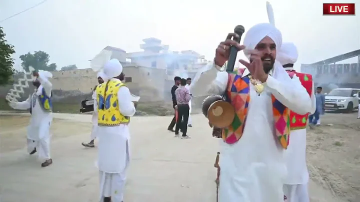 Harveen Kaur weds  Ravinder Singh, Jaago ceremony ...