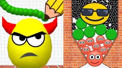 Draw To Smash Logic puzzle Vs Hide Ball - Levels 440 to 530 -  gameplay walkthrough (iOS & Android)