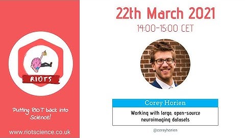 Corey Horien | Working with large, open-source neuroimaging datasets
