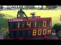 Record du monde du 800m masculin  david rudisha 14101 rieti 2010