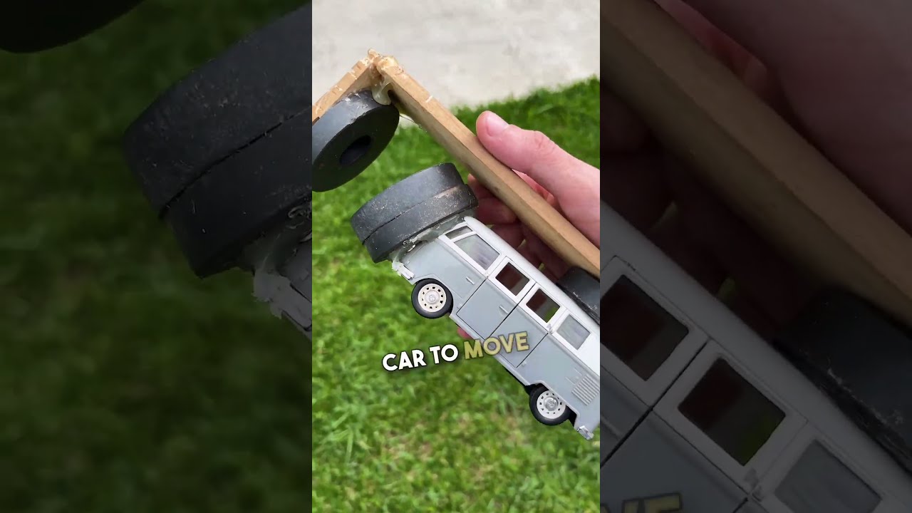 Using Magnets To Move Toy Car 