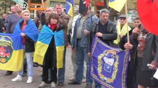 У Волновасі мітингували проти відведення військ