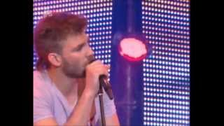 Vignette de la vidéo "Giwrgos Sampanhs - Pane Twra Meres Pou Den Sou 'Pa S'agapw(Live On Chart Show Your Countdown)"