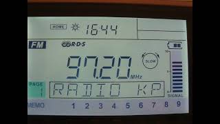 97,20 MHz - Radio Komsomolskaya Pravda received in Germany