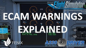 AIRBUS ECAM Warnings/Cautions and RESET Procedures explained | Real Airbus Pilot