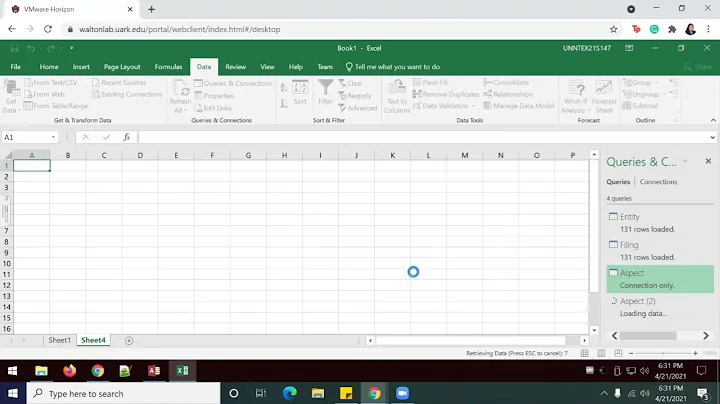 Lab 8-4 Use Pivot Tables to Analyze Data from an XBRL Database