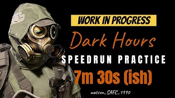 Dark Hours Raid - Speedrun Practice - PS5 - Almost 7m 30s (ish) - [WIP] #tomclancysthedivision2 