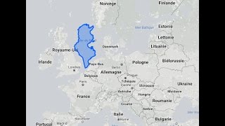 الحجم الحقيقي لتونس في خرائط العالم- the true size of tunisia in the maps of the world