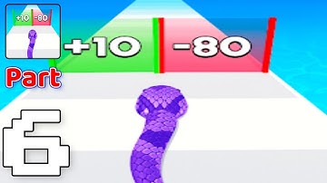 Snake Run Race - Gameplay Walkthrough Part 6 - (iOS, Android)