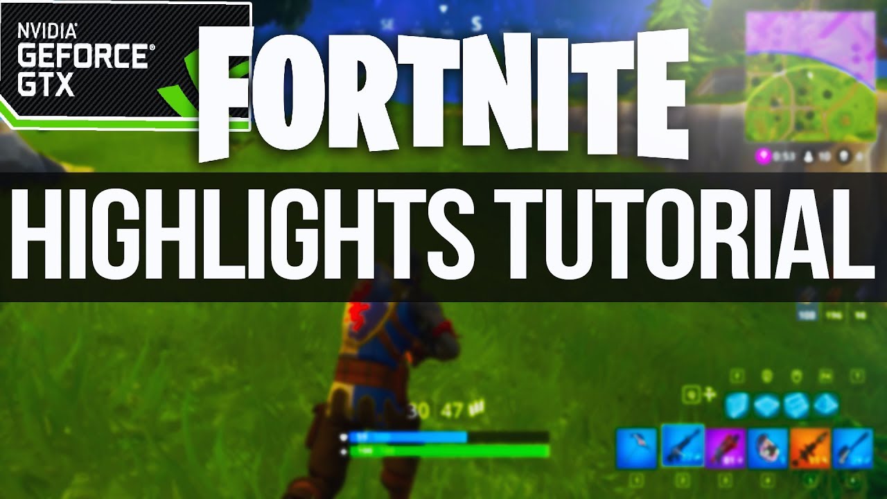 Nvidia Highlights Tutorial & Setup Guide - YouTube