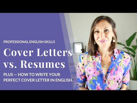 Cover Letter در مقابل رزومه و نحوه نوشتن یک Cover Letter به زبان انگلیسی [مهارت های حرفه ای انگلیسی]