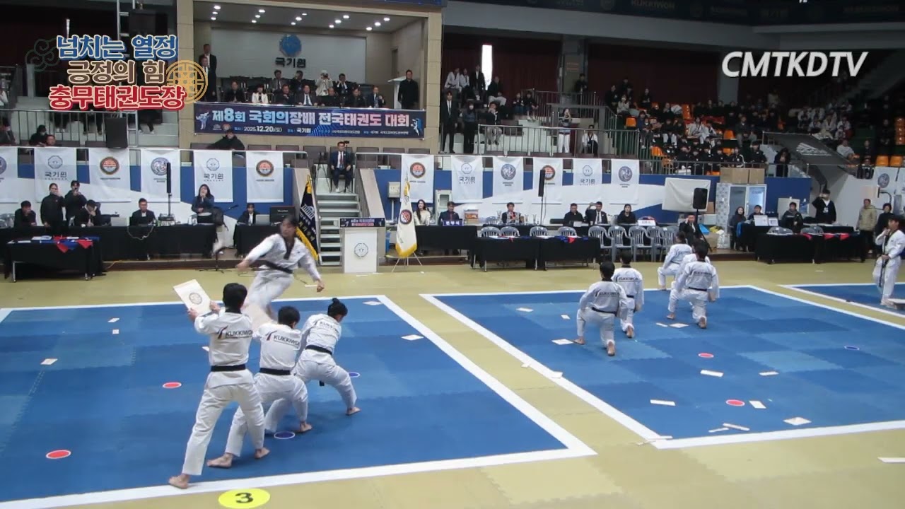 안양충무태권도장 국회의장배 전국 태권도대회 선수단 도전