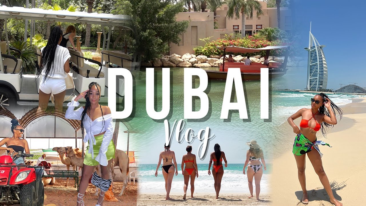 DUBAI VLOG 2022 | Brunch, Quad Bikes, Desert tour, Water park, Burj Khalifa, 5* hotel & lots mor