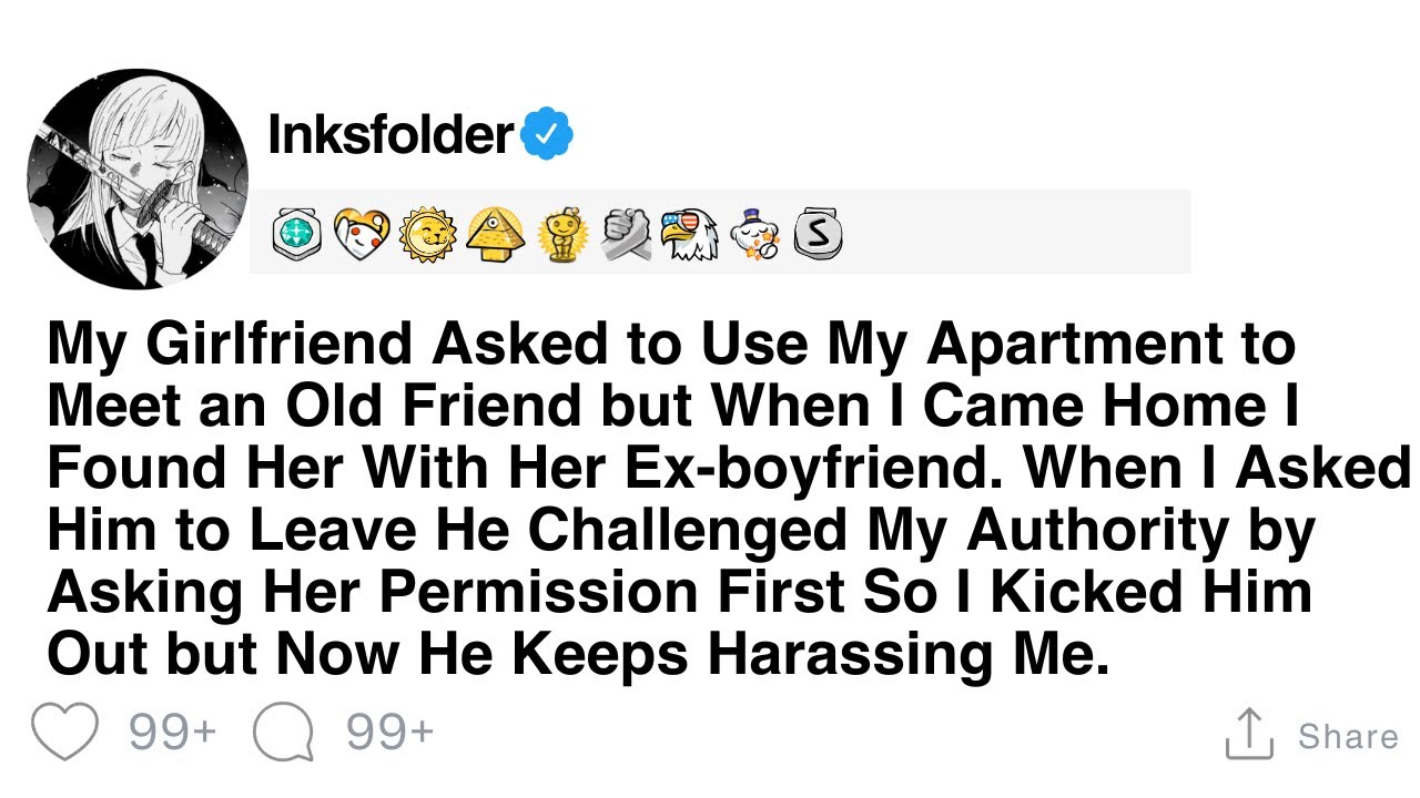 My Girlfriend Asked to Use MyApartment to Meet an Old Friend but When I Came Home I Found Her With..