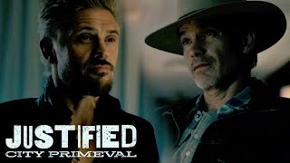 Justified: City Primeval | Raylan & Mansell FACE OFF!