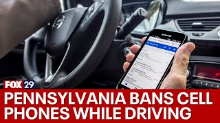 LIVE : Gov. Josh Shapiro to sign law banning cell phone use while driving | FOX 29 News Philadelphia