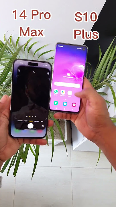Apple iPhone 14 Pro Max Vs Samsung Galaxy S10 Plus Camera Test Review