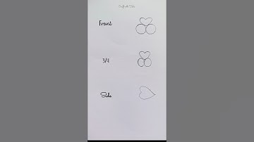 Draw lips from different angles  #shorts #drawing #art