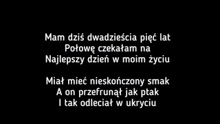 Sanah-najlepszy dzień w moim życiu (TEKST)