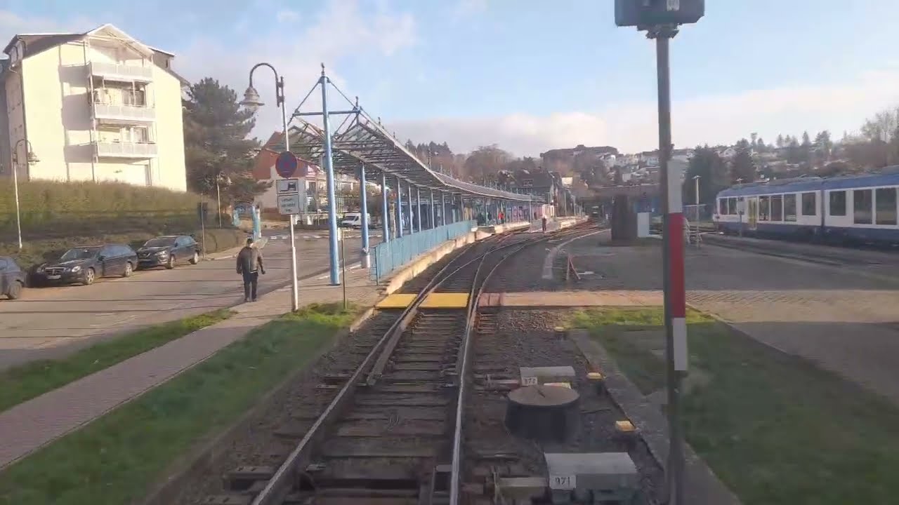 Letzte Fahrt mit der HLB und dem VT2E auf der Königsteinerbahn teil1