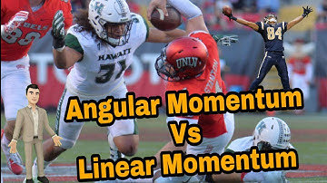 Difference between Angular momentum and Linear momentum|Physics|In English.