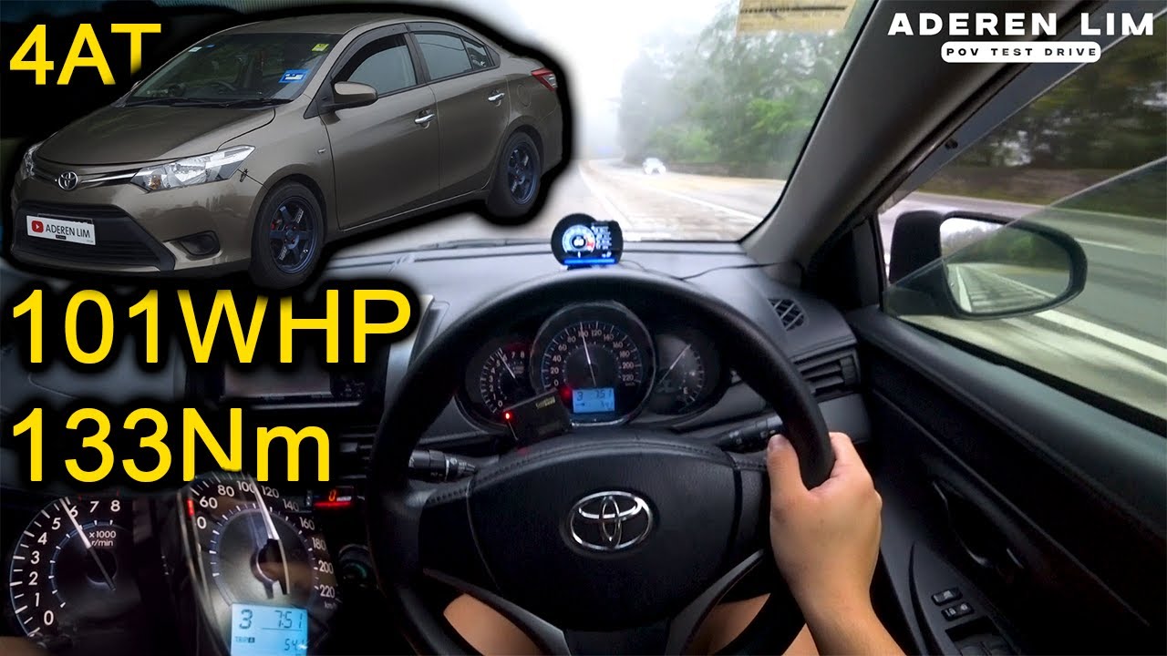 NCP150 Toyota Vios 1.5J 4AT | Malaysia #POV [Genting Run 冲上云霄] [CC ...