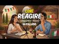 How to React in Italian Like a Native: Davvero, Mamma Mia &amp; More! (7 Essential Expressions)