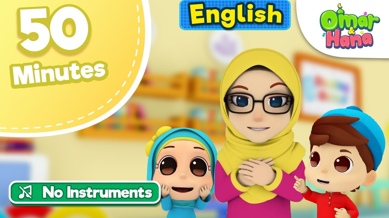 Miss Laila  50 Minutes Compilation  No Instruments  Islamic Series  Songs For Kids